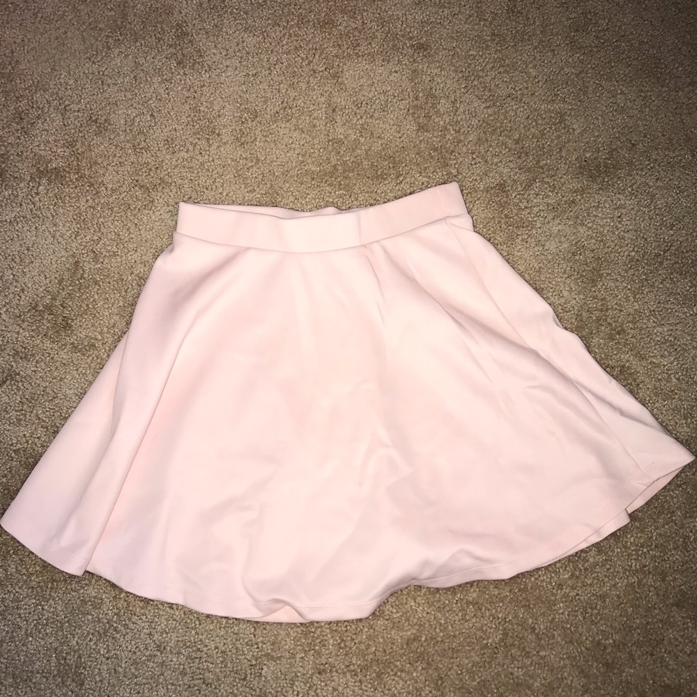 Light pink skirt